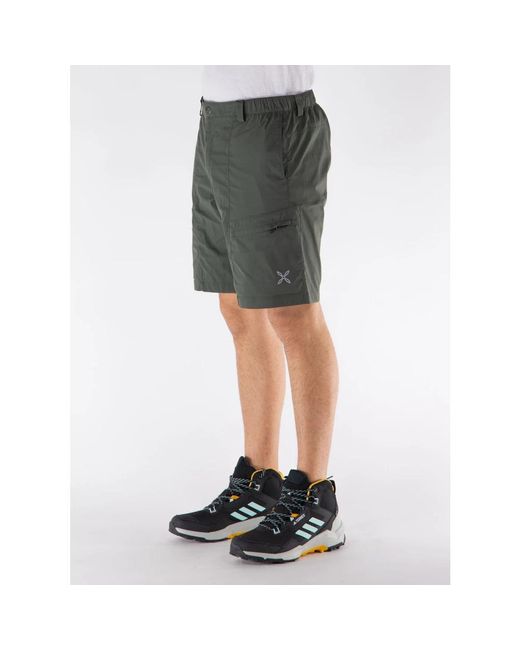 Montura Gray Casual Shorts for men