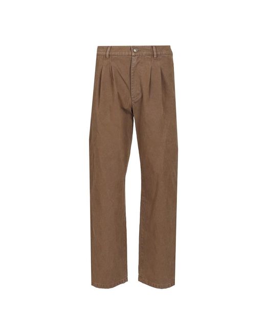 Isabel Marant Brown Wide Trousers for men