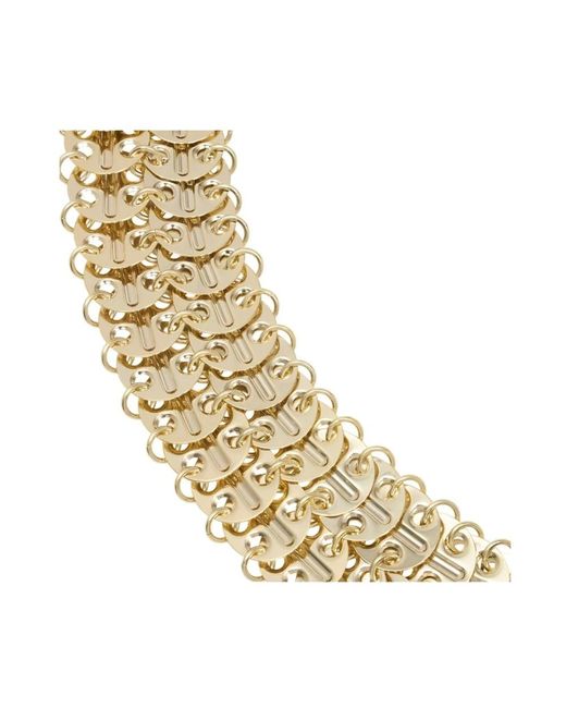Rabanne Metallic Belts