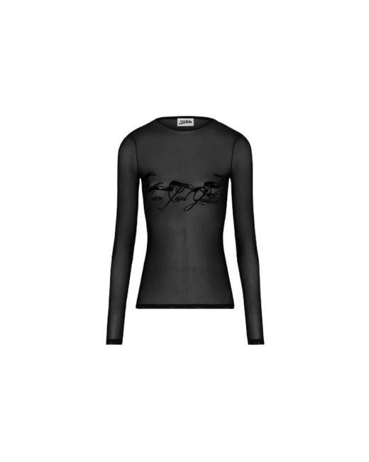 Jean Paul Gaultier Black Long Sleeve Tops