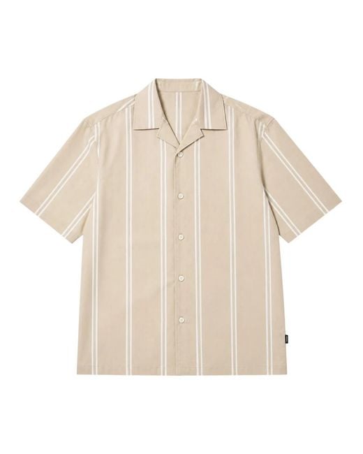 Boss Natural Short Sleeve Shirts for men