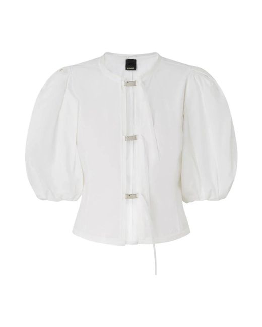 Pinko White Blouses