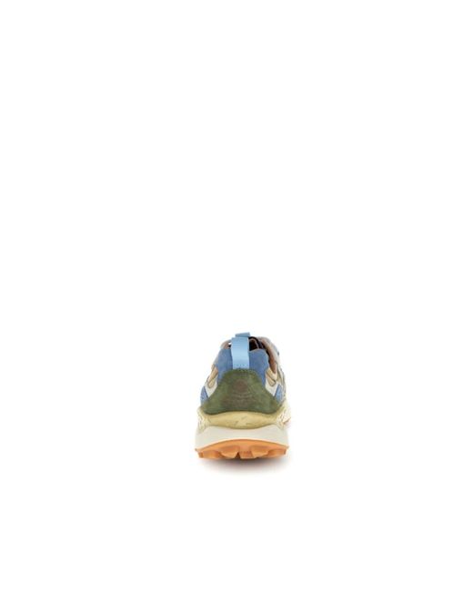 Flower Mountain Blue Sneakers for men