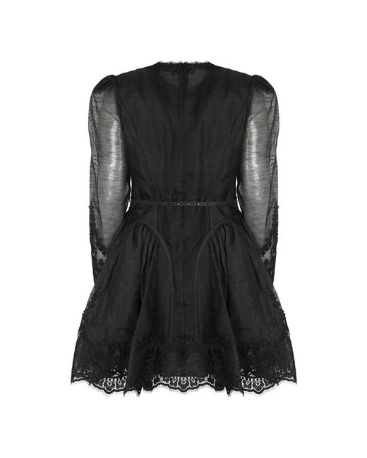 Zimmermann Short Dresses in het Black
