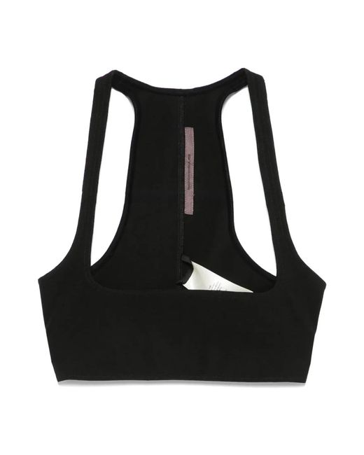 Rick Owens Black Sleeveless Tops