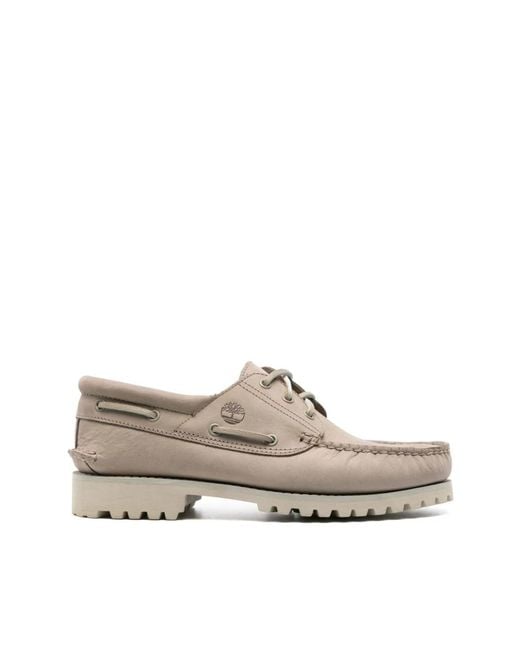 Timberland Gray Sailor Shoes for men