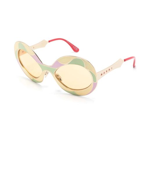 Marni Metallic Sunglasses