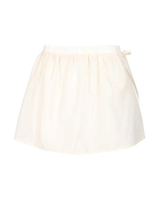 DUNST Natural Short Skirts