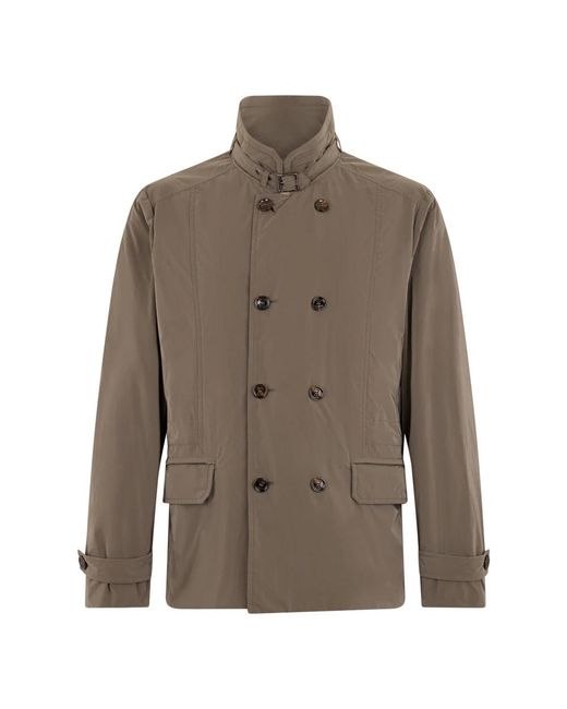 Moorer Brown Light Jackets for men