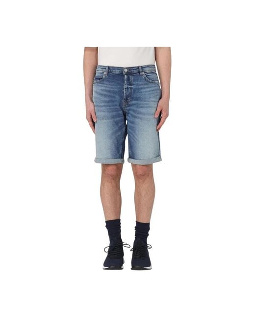 Denim Shorts di HUGO in Blue da Uomo
