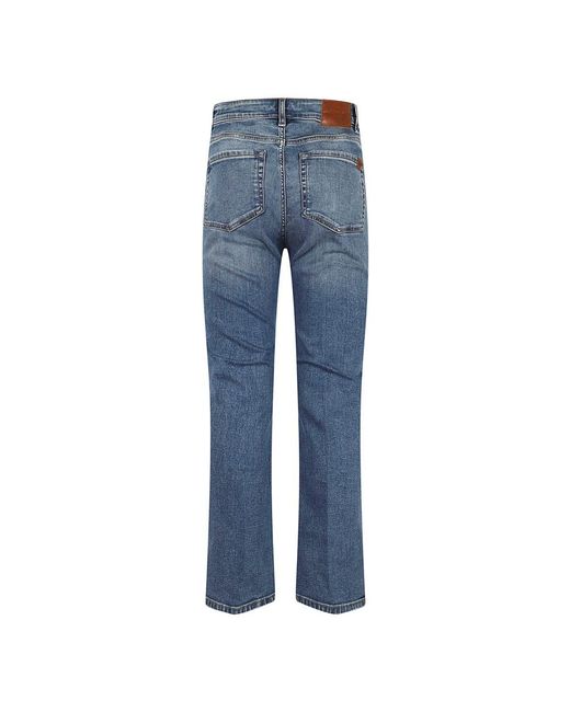 Weekend by Maxmara Blue Cropped Jeans