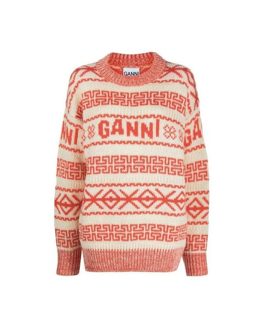 Disco luister antenne Ganni Sweaters - - Dames in het Rood | Lyst BE