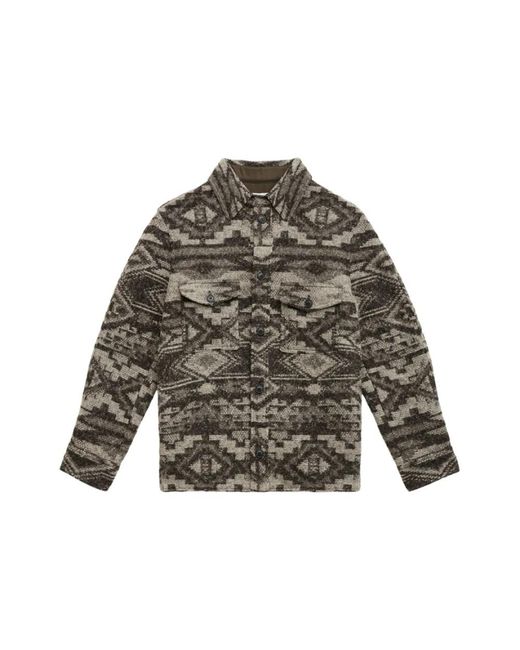 Isabel Marant Jassen ,Veelkleurig ,Zwarte Knoopsluiting Buitenkleding Jas in het Gray voor heren