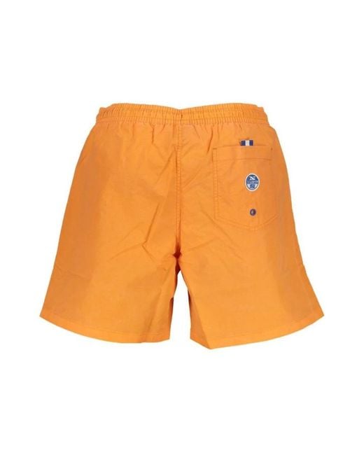 North Sails Orange Beachwear for men