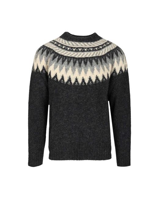 Howlin' By Morrison Gray Round-Neck Knitwear for men