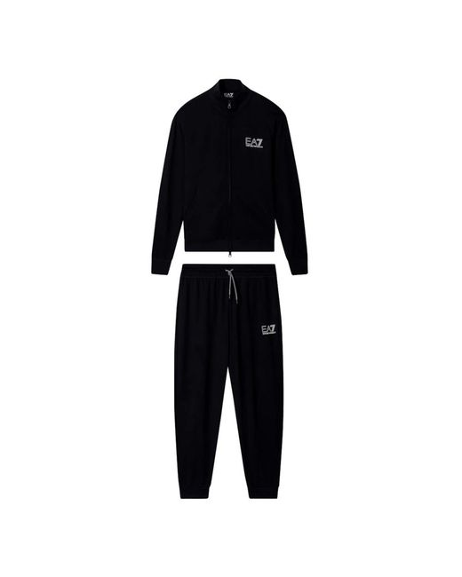 Training Sets di EA7 in Black da Uomo