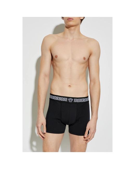 Versace Drie-Pack Boxershorts in het Black voor heren