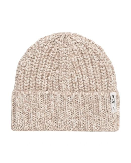Beanies di Marc O' Polo in Natural