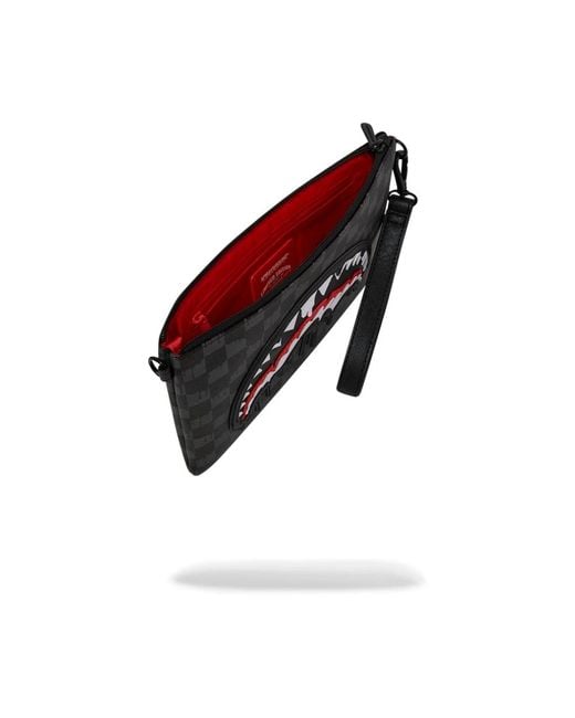 Sprayground Clutches in het Black