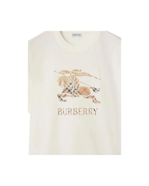 T-Shirts Burberry de hombre de color White