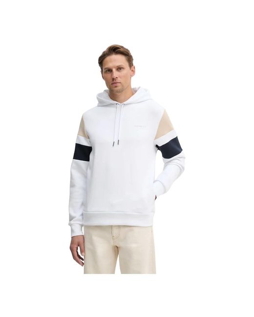 Hackett Resort Kapuzenpullover in White für Herren