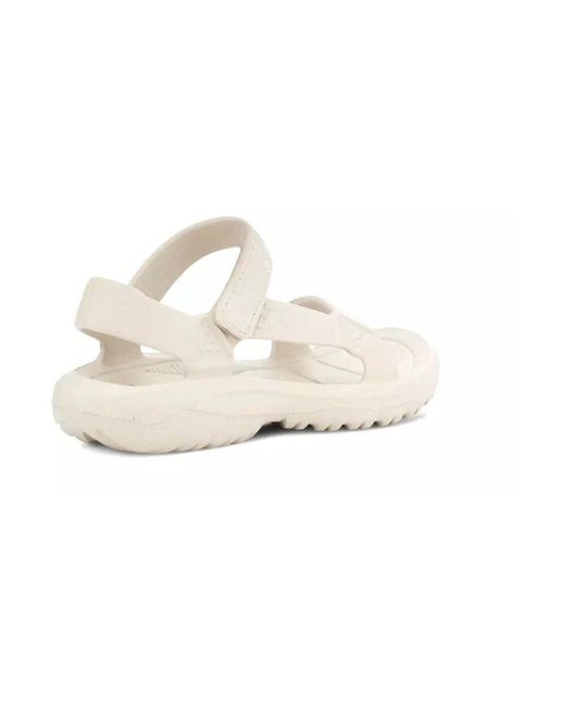 Teva White Flat sandals