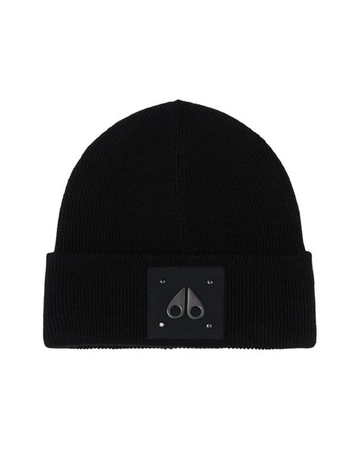 Beanies Moose Knuckles de hombre de color Black
