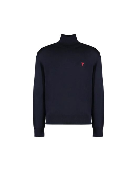 Turtlenecks AMI de hombre de color Blue