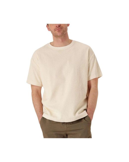 Anerkjendt Corduroy S/S Tee Für Männer in Natural für Herren