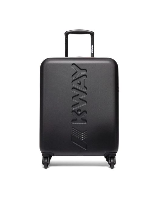 K-Way Black Cabin Bags for men