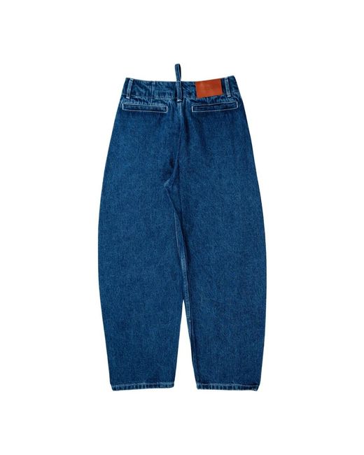 Studio Nicholson Blue Loose-Fit Jeans