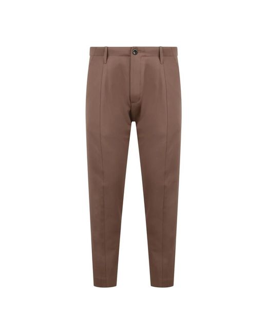 Nine:inthe:morning Brown Chinos for men