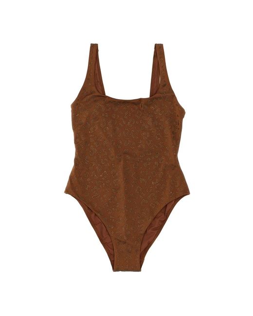 Mc2 Saint Barth Lora One-Piece Badpak in het Brown