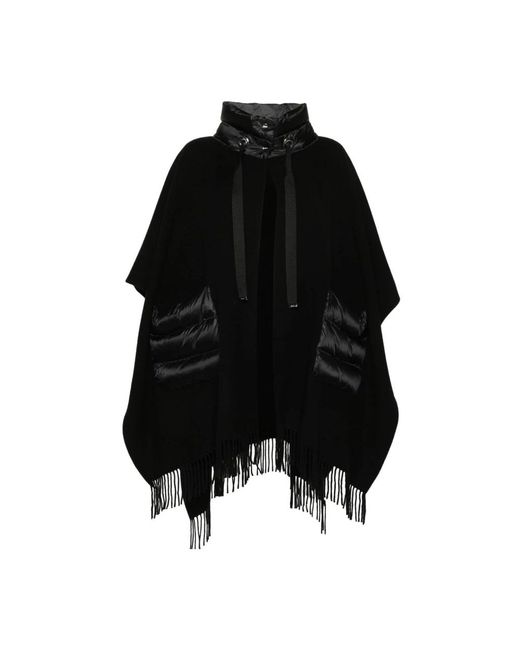 Herno Jassen ,Zwart ,Zwarte Jassen Voor Stijlvolle Outfits in het Black
