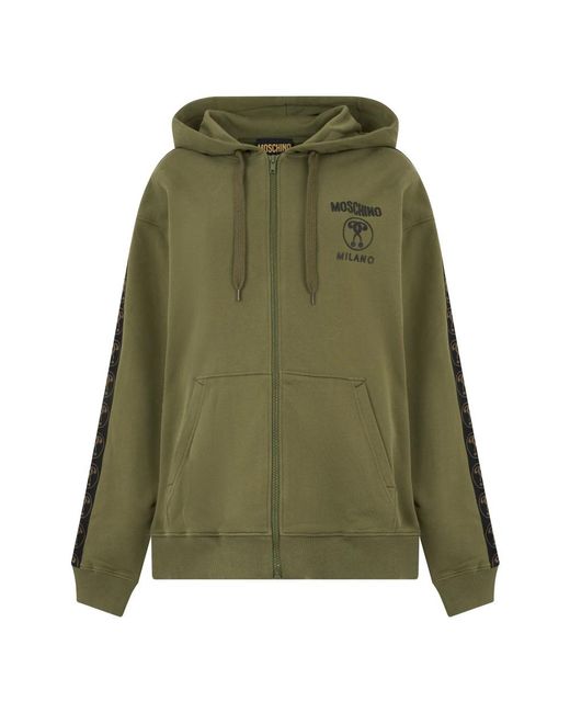 Zip-Throughs Moschino pour homme en coloris Green