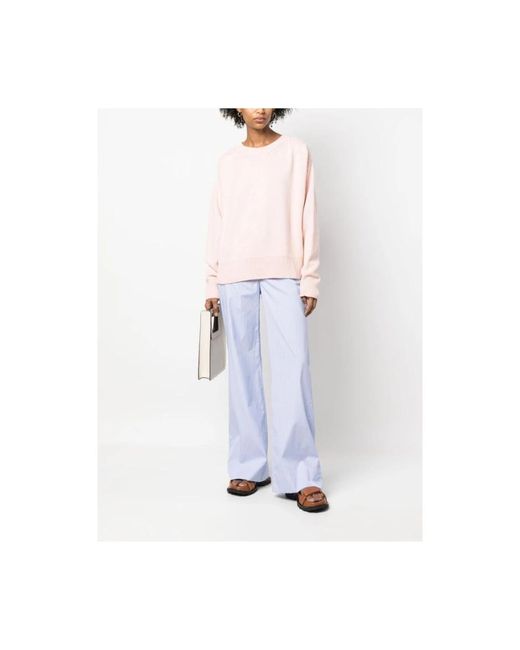 Sa Su Phi Pink Round-Neck Knitwear