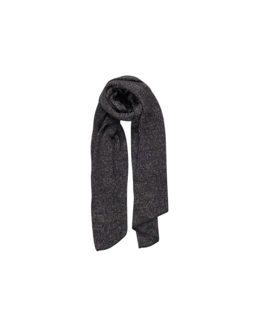 Pieces Black Scarves