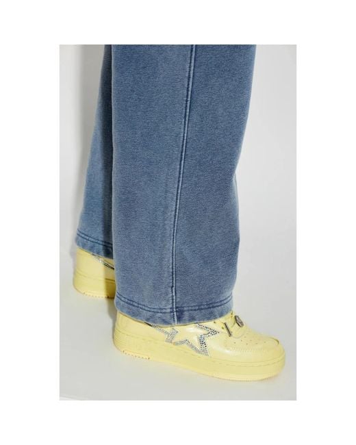 A Bathing Ape Yellow Sneakers