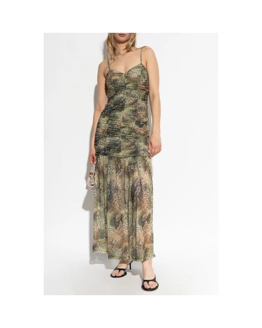 Maxi Dresses Gestuz de color Green