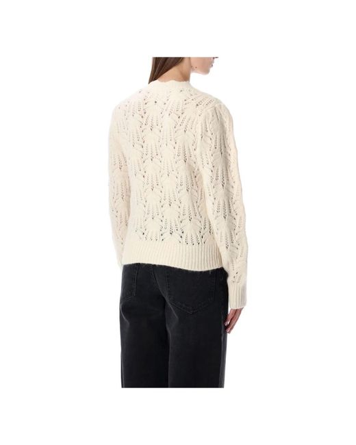 Isabel Marant Natural Round-Neck Knitwear