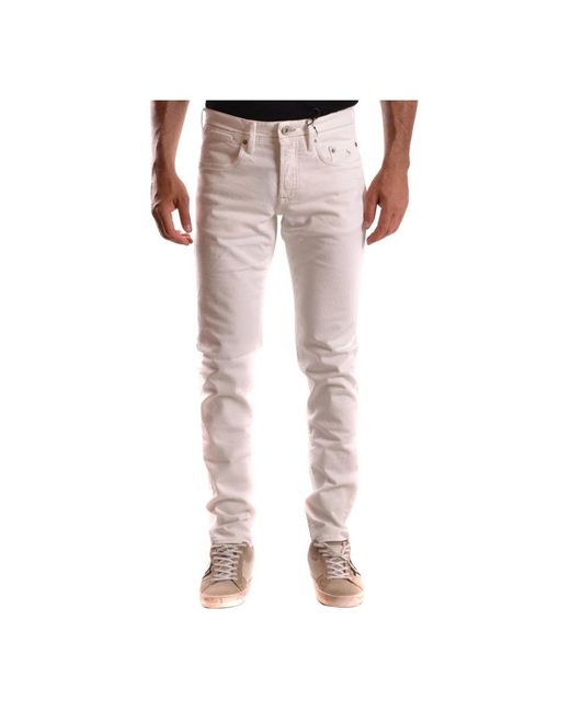 Siviglia Pink Slim-Fit Jeans for men