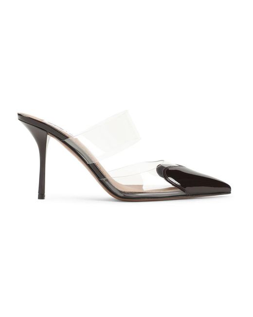 Alaïa Metallic Heeled Mules
