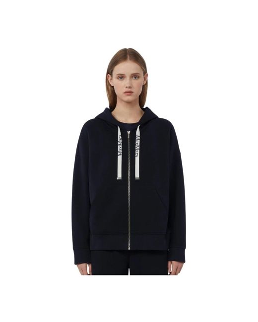 Max Mara Black Zip-Throughs