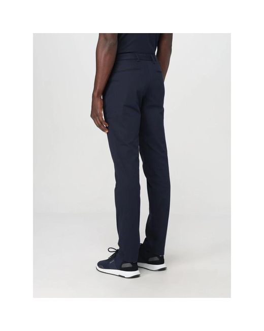 HUGO Blaue Slimfit Stretch Hose in Blue für Herren
