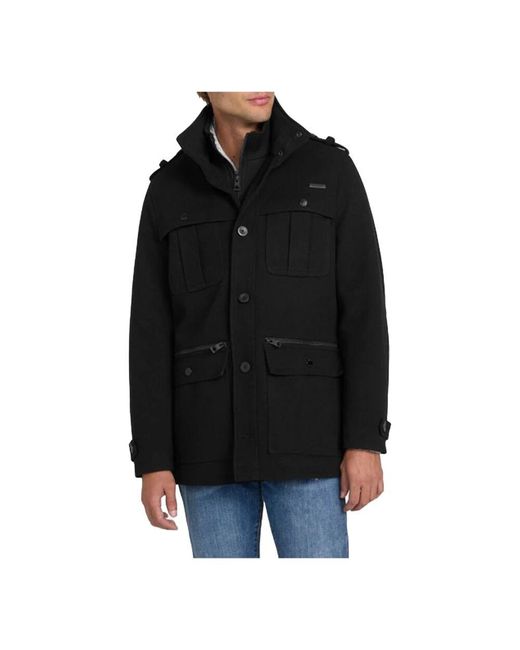 Light Jackets Guess de hombre de color Black