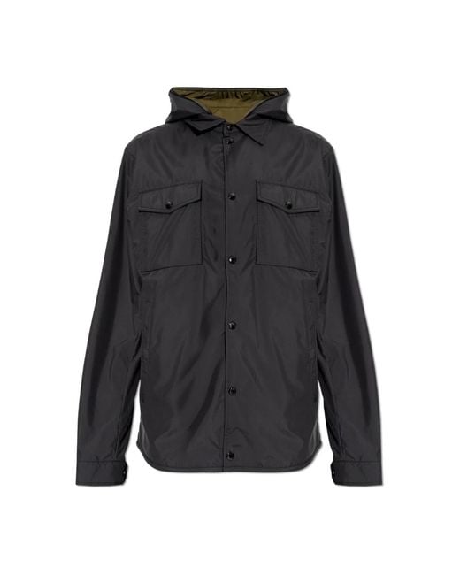 Moncler Black Light Jackets for men