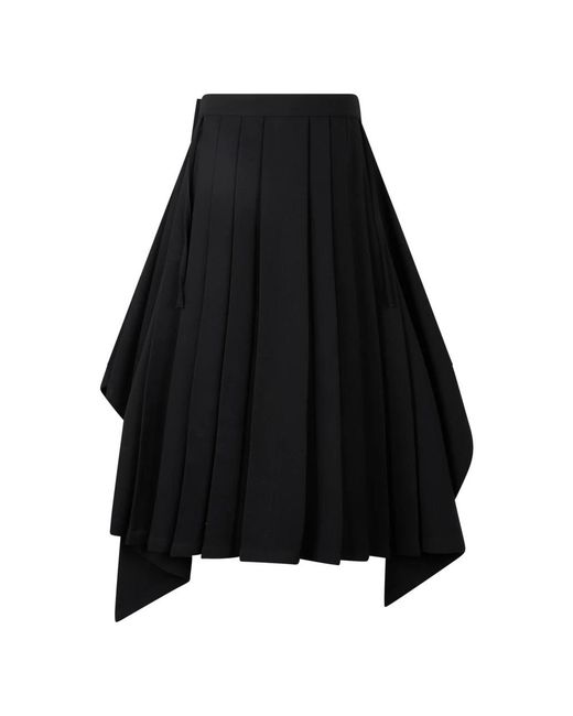 Moschino Black Midi Skirts