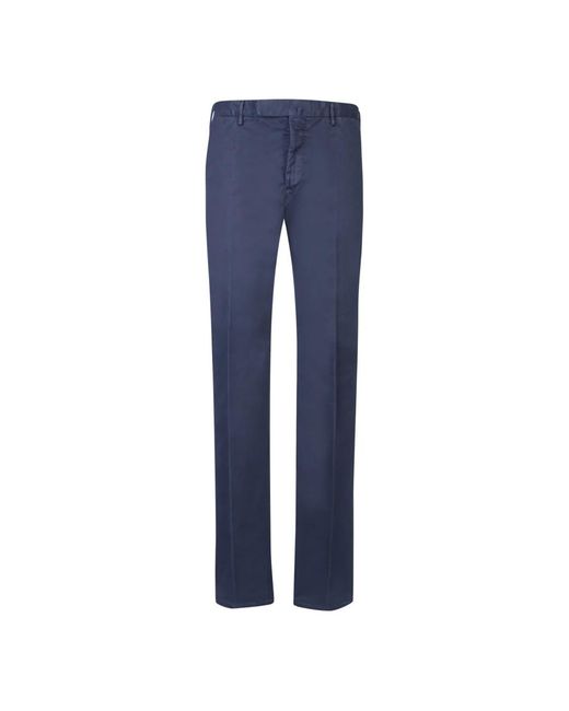 Incotex Chinos in het Blue voor heren