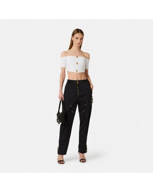 Elisabetta Franchi White Blouses
