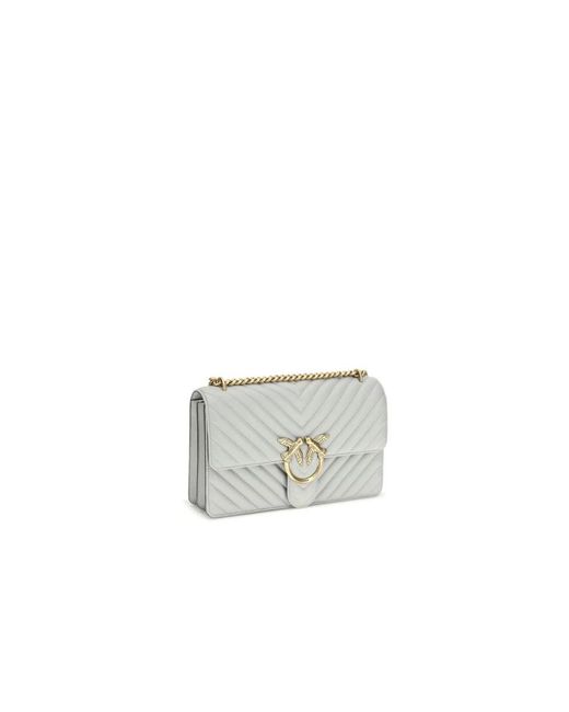 Pinko White Shoulder Bags